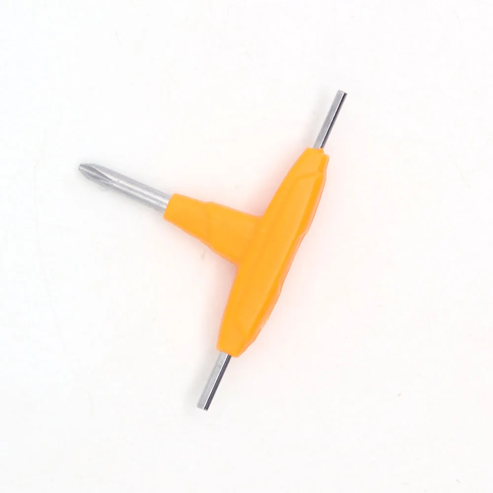 

5PCS YUHETEC Three Functions T-screwdriver