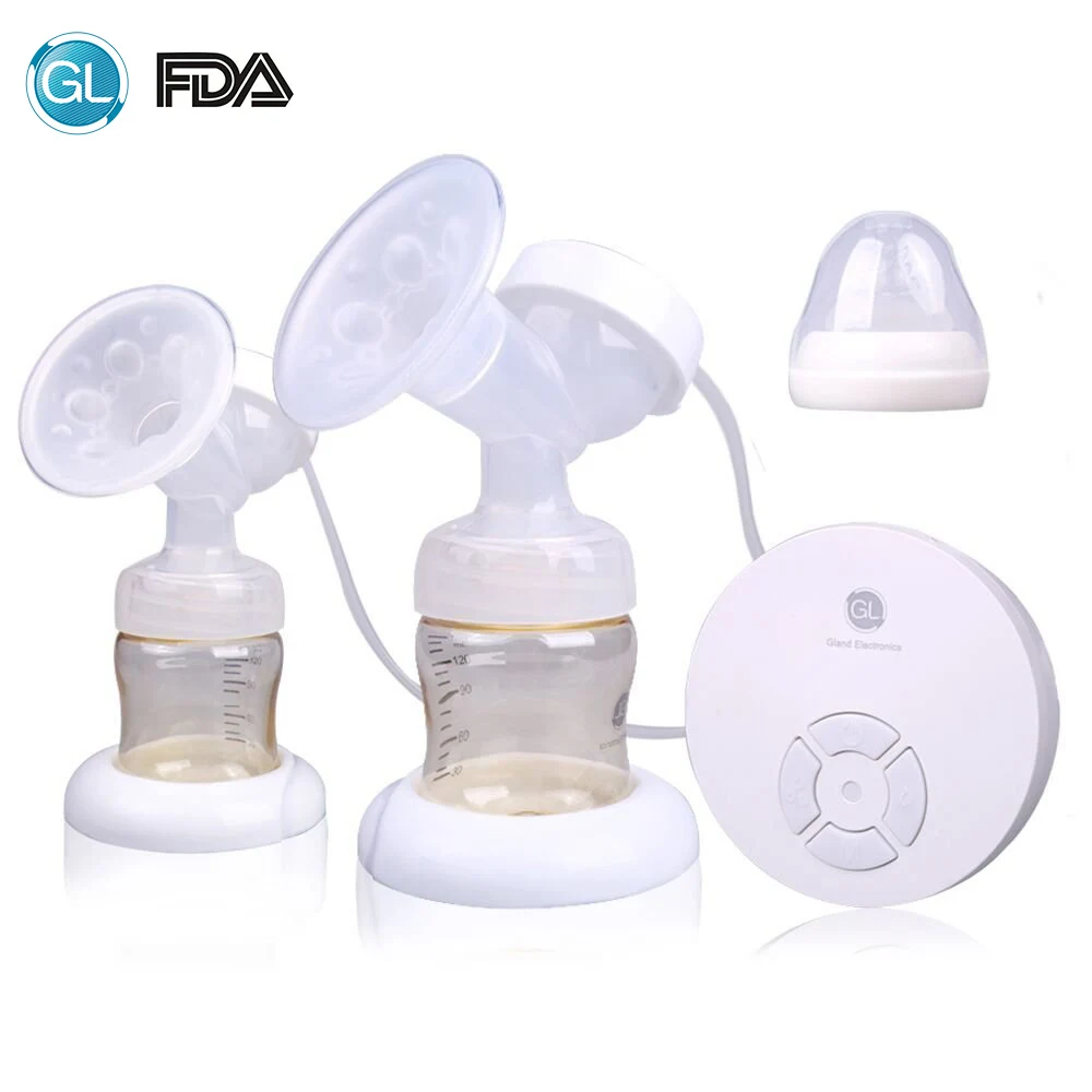 GL Double Electric Breast Pump Milk Pumps FDA Infant Breastfeeding Milk
