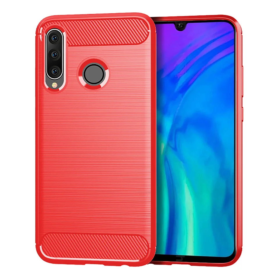 Чехол из углеродного волокна для huawei Honor 20 Pro, мягкий силиконовый чехол для Honor 10i 20i 8S 8A 8C 8X Mate30 20 Lite, противоударный чехол для телефона