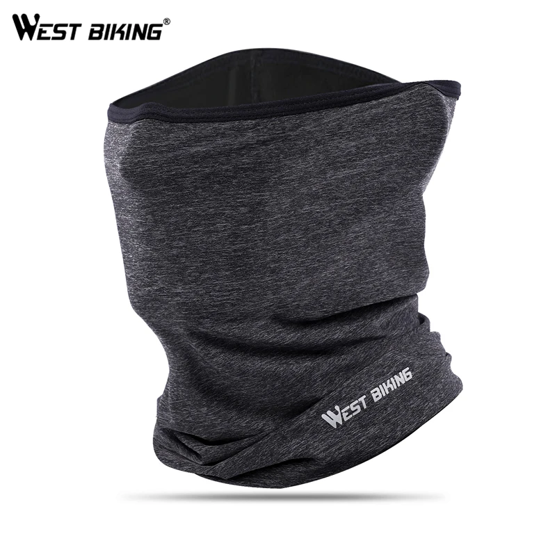 

WEST BIKING Cycling Neck Warmer Bike Riding Face Mask Breathable UV Protection Bicycle Bandana Bike Sport Scarf Face Mask