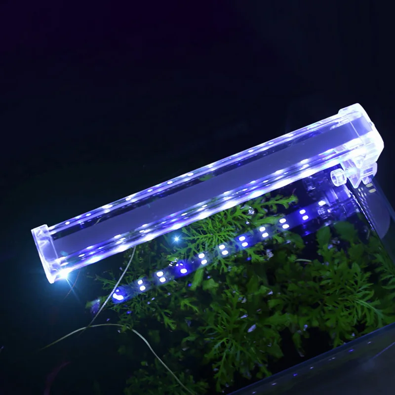 

Mini Light Bar Energy Saving Plants Grow Clip On Lamp Illumination Lamp For Fish Tank EU Plug Aquarium Fish Tank