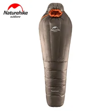 Naturehike сверхлегкий спальный мешок для отдыха на природе для взрослых, походный спальный мешок с утиным пухом, NH17U120-L