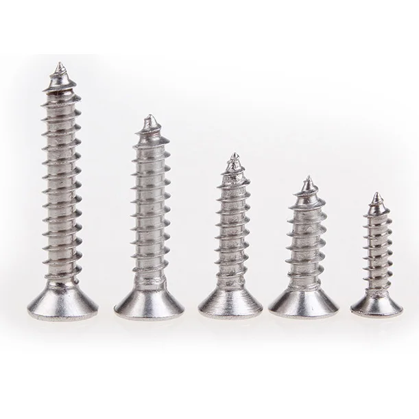 M3 screw Marine Grade Stainless Steel Countersunk Self Tapping Screws
