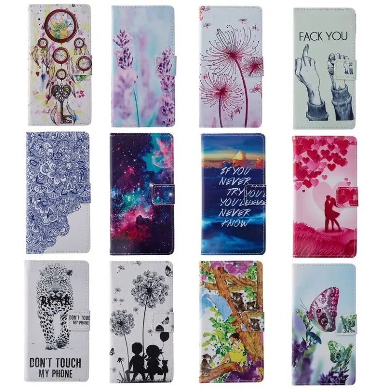 

Cover Case For Samsung Galaxy S8 Plus S7 S6 Edge S5 S4 S3 J3 J5 J7 A320 A520 A720 J120 J1Mini Flower Leather Wallet Fundas P23Z