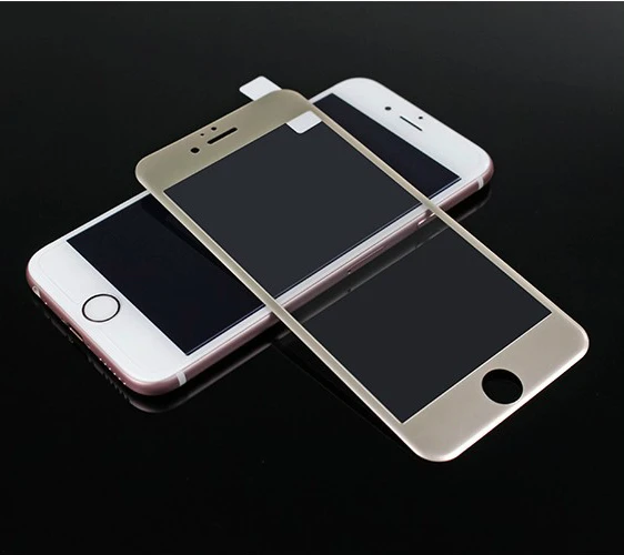 3D изогнутое матовое закаленное стекло для iPhone 6 6s Premium Real 9H углеволоконная пленка