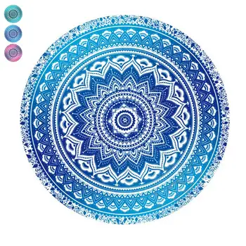 

'The Best' Mandala Round Tapestry Summer Beach Picnic Throw Rug Blanket Bohemia Mats 889