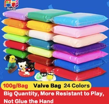 Modeling Colored Soft Polymer Clay 24 Color 100g/Bag DIY Toys Children Birthday Educational Intelligence Gift Creative Plaything
