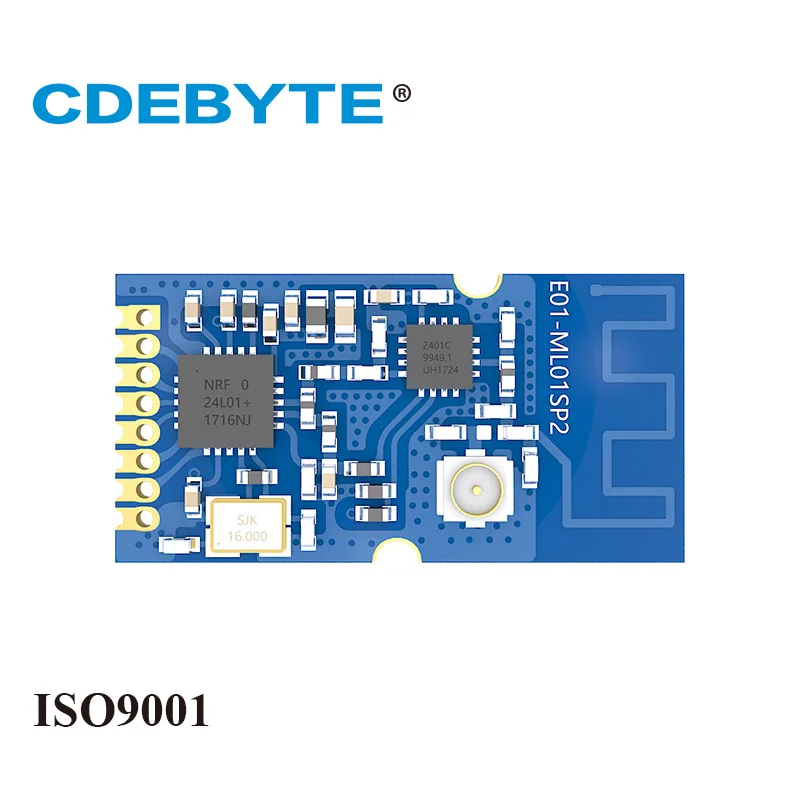 E01-ML01SP2 Long Range nRF24L01P 2,4 ГГц 100 МВт IPX штамп антенна отверстия uhf Беспроводной трансивер nRF24L01 + PA приемник передатчик