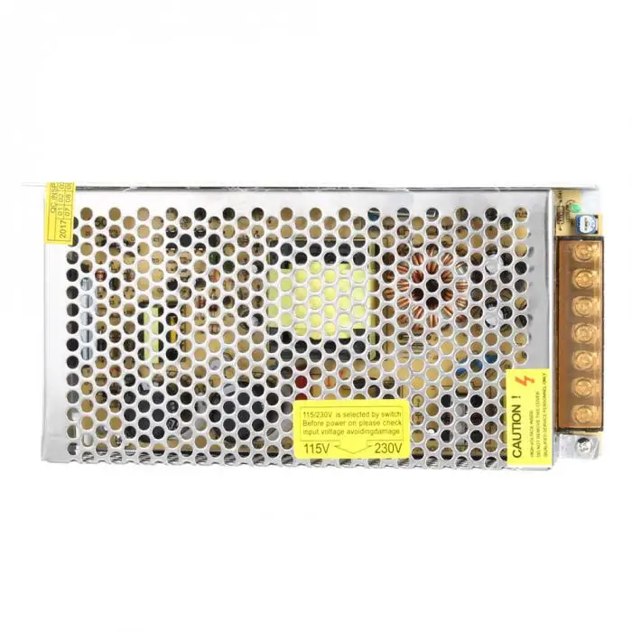 Абсолютно AC к DC 12V 15A 180W металлический корпус трансформатор переключатель питания Драйвер для светодиодной полосы света LC