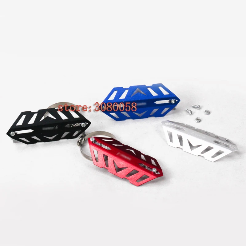 

Motorcycle Exhaust Middle Mid Link Connecting Pipe Protector Heat Shield Cover Stainless Steel Anti-Scalding Shell