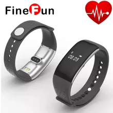 Finefun S1 крови кислородом Smart Браслет монитор сердечного ритма монитор фитнес трекер Bluetooth Smart Браслет для iOS и Android