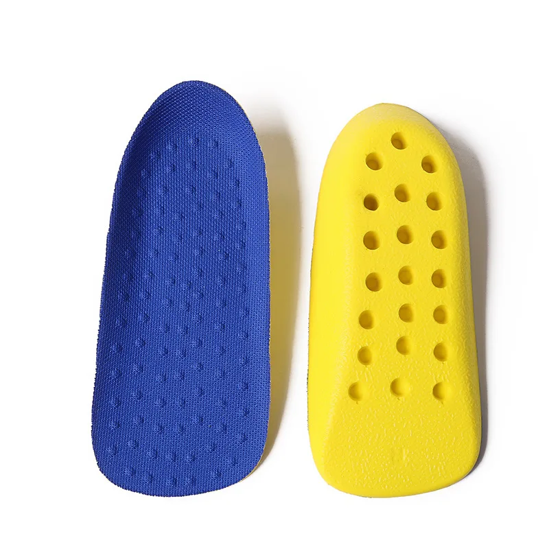 Increased insole, stealth movement for men and women, breathable deodorant half insole height cushion NZ-1
