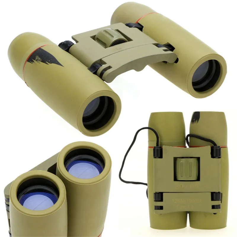 30x60 طويلة المدى التكبير الصيد تلسكوب في الهواء الطلق يوم ليلة مناظير للطي مجهر تلسكوب