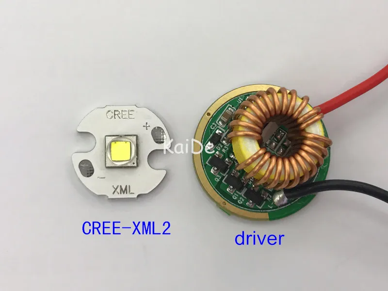 Драйвер cree xml xml2 xpl 5 режимов диаметр 22 мм 3 7 в а постоянный ток светодиодный