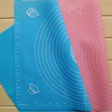 64X45 cm silikon produkte isolierung pad kneten teig schneidebrett pad arbeitsplatz Druck kalibrierung matte 02001-69