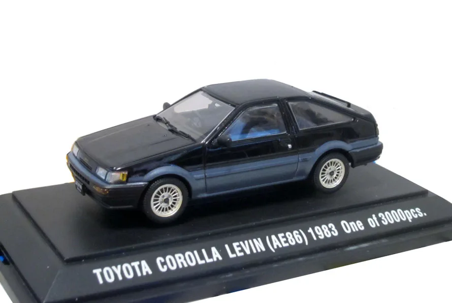 EBB RO 1:43 Тойота Королла Левин(AE86) 1983 бутик сплава автомобиля игрушки для детей Детские игрушки модель оригинальная посылка