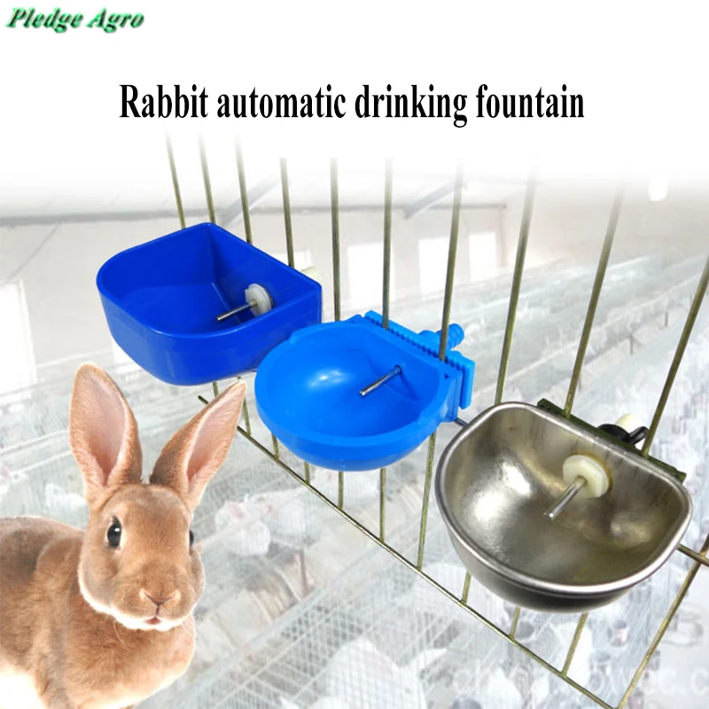 conector fuente de agua potable de máquinas de conejo Bunny roditore 10 Imposta Pezones automático de agua Feeder Bebedor Waterer T 