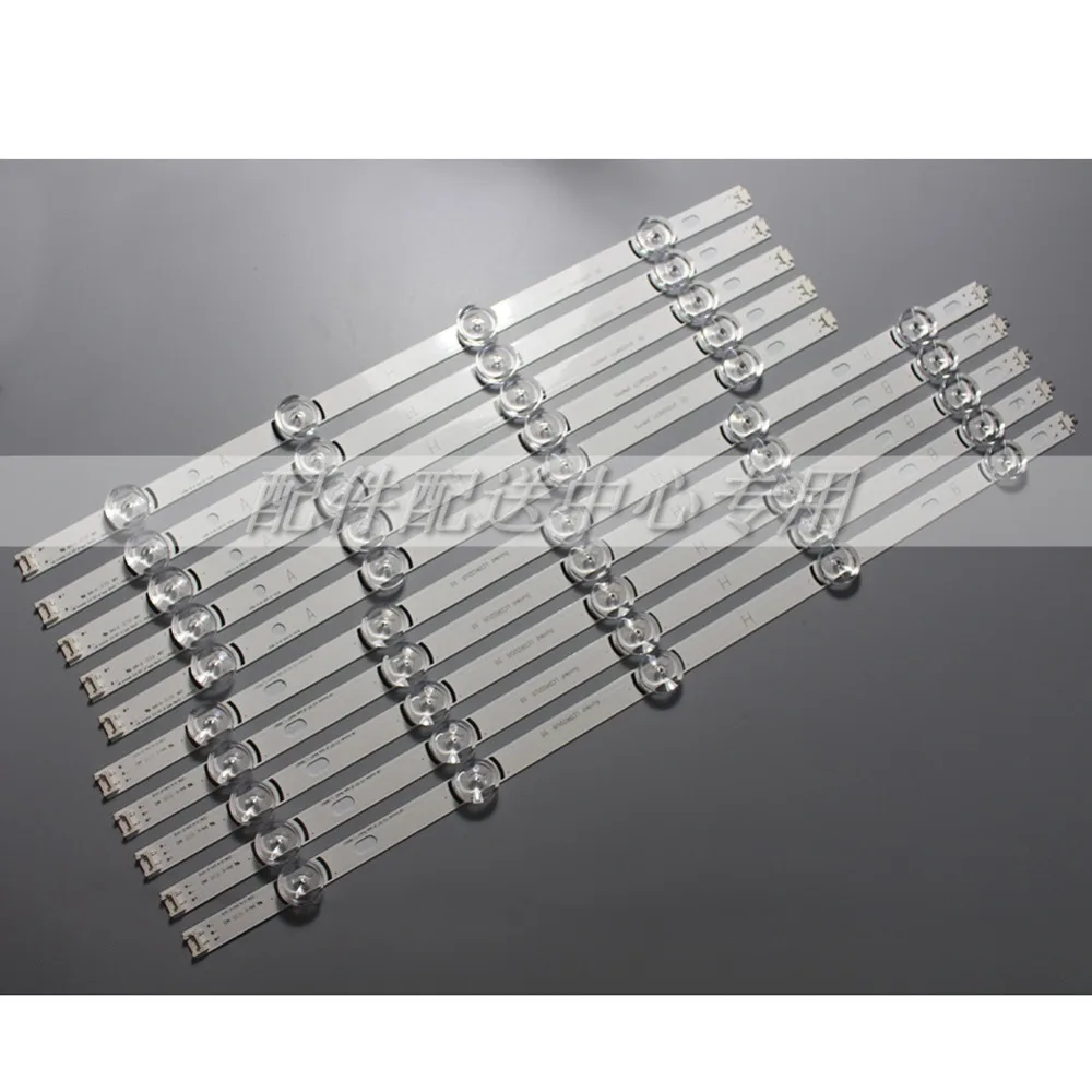 KIT 10 BARRE Strip Led Per Tv Lg 50" 50Lb580 / 50Lb582 / 50Lb620 - Foto 4
