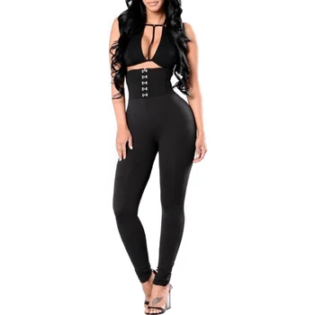 

Liva girl High Waist Button Pants Pencil Pants Casual Bottoming Slim Long Pants Female Stretch Trousers