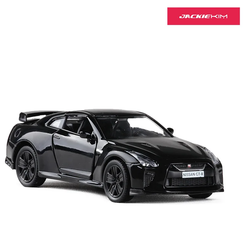 Die-cast Auto Coche Car Models MKD3 Alloy Simulation Scale Vehicle Toys for ChidlrenRMZ city Nissan GTR R35 1:36