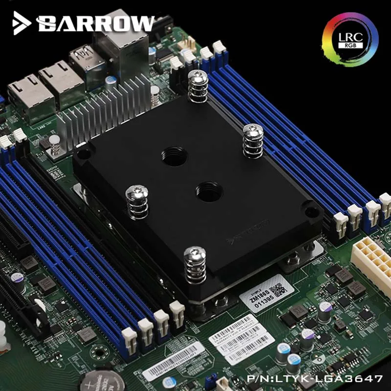 Курган охладитель воды радиатор сервер водоблок для процессора для SKYLAKE-E-LGA3647