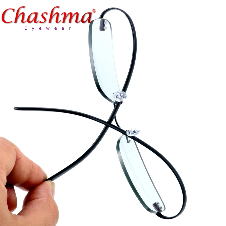 Titanium Transition Sunglasses Photochromism Reading Glasses Men Hyperopia with Diopters Presbyopia Rimles glasses Glasses 