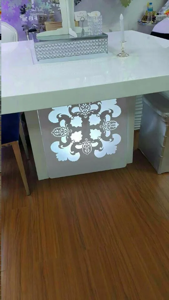 under table led
