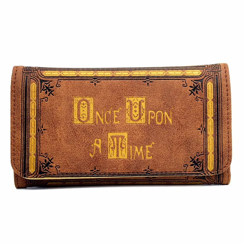 Бесплатная доставка Длинный кошелек с застежкой из книги Once Upon A Time винтажный