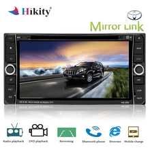 Hikity автомобиль CD Player Радио Aux аудио стерео Bluetooth Hands Free Авторадио для Toyota Camry для Celica. Для Corolla и т. д. серии