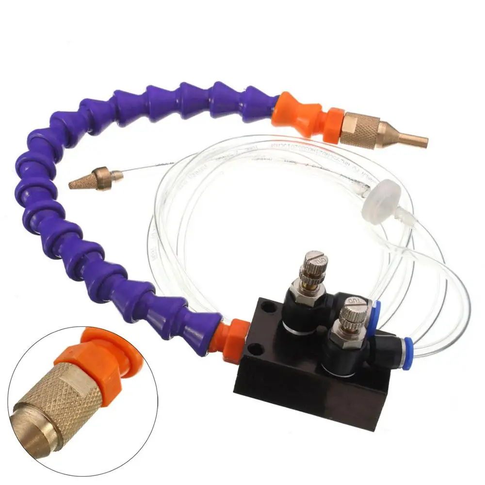 Mist Coolant Mist Lubrication System for 8mm Air Pipe Milling Drill Machine 