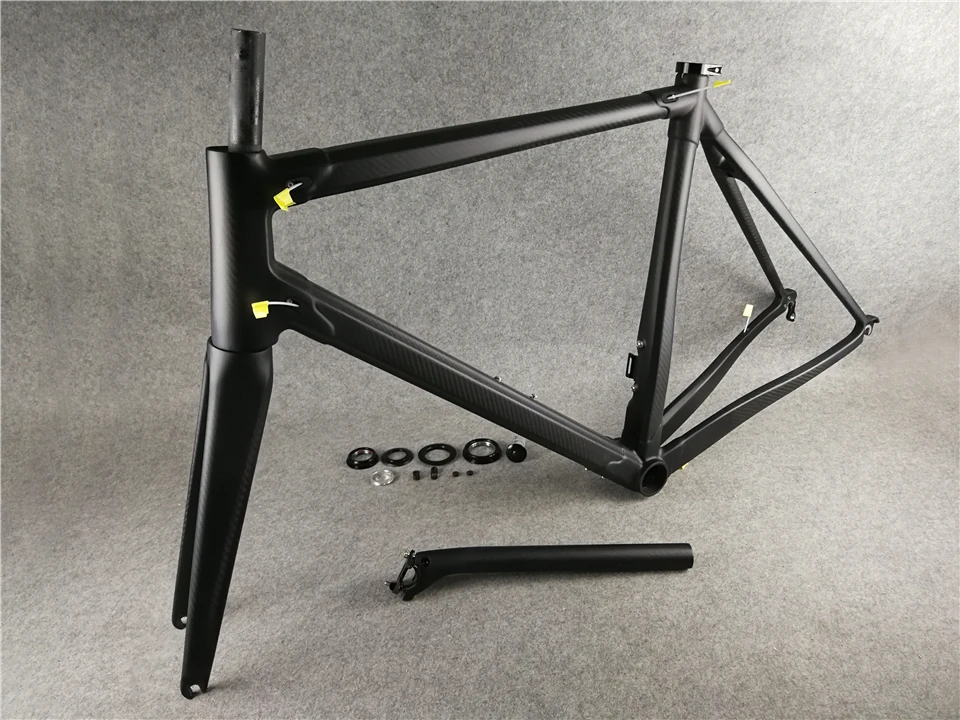 Excellent 2018 c60 Carbon Road bike Frame full carbon fiber bicycle frameset carbon bike frame 16 different color 3