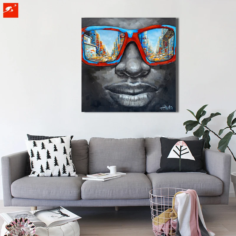 New Cool Style Street Wall Art Abstract Modern Black