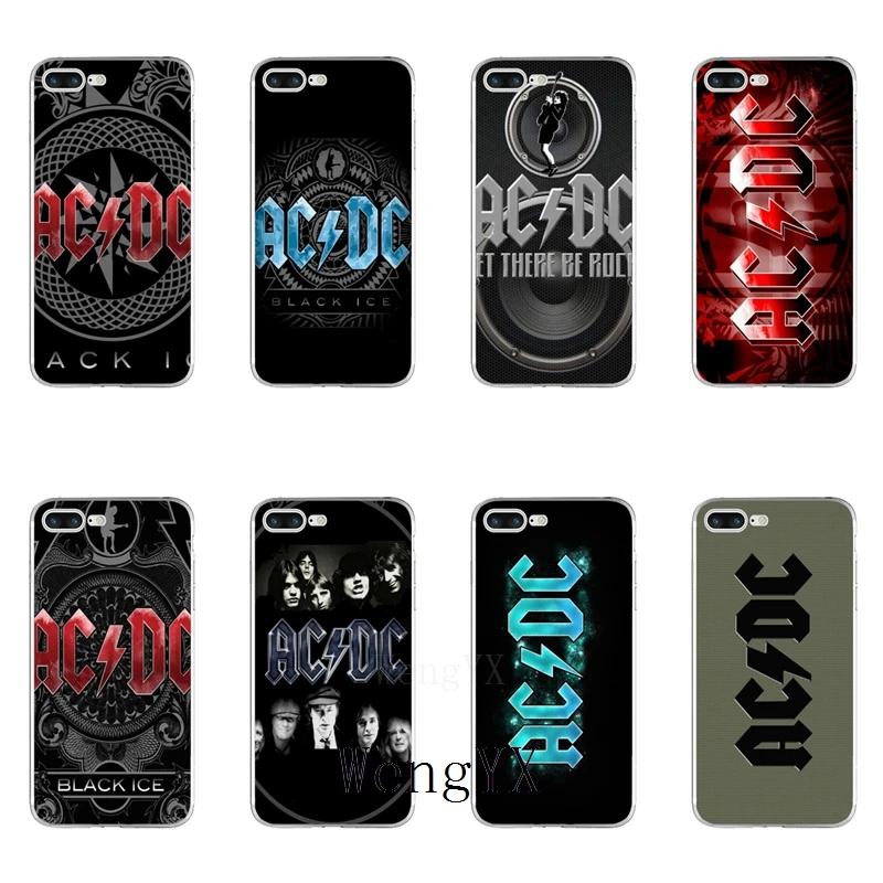 Australian rock band Acdc ac dc silicone Soft phone case