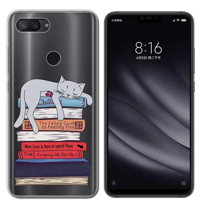 Cute Animal Fundas for Xiaomi Mi8 lite Silocone Case Xiaomi Mi 8 A2 A2 Lite for Soft TPU for Xiaomi Redmi 4X 6A Note5 Note6 Pro (11)