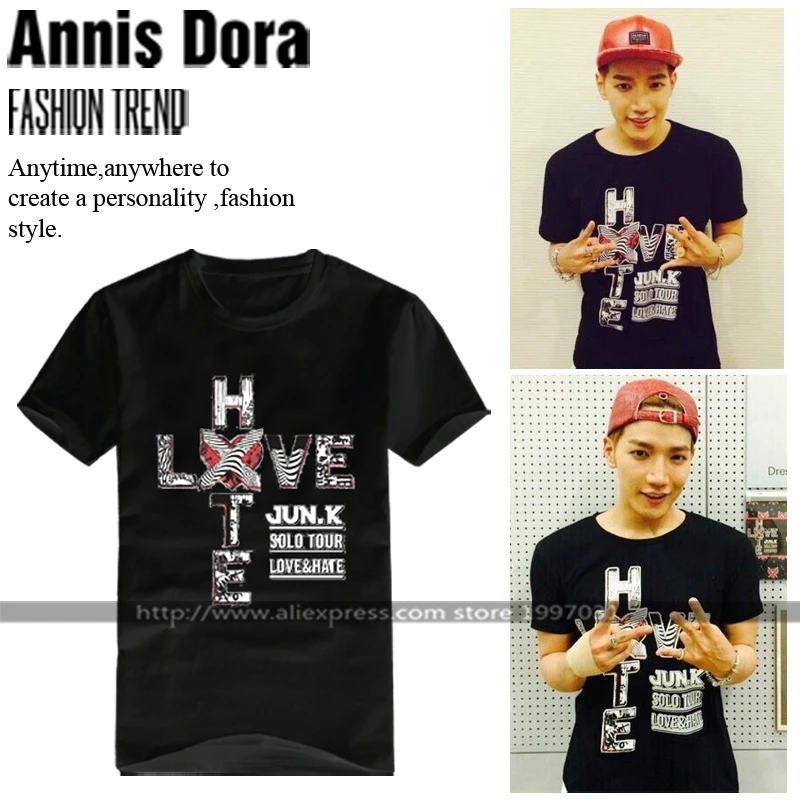 Kpop Jun K Love Hate 1st Solo Tour Chansung Junho Junk Nichkhun Taecyeon Wooyoung Same Style Short Sleeved T Shirt T Shirt Japan Sleeve Detailst Shirt Sticker Aliexpress Kpop Jun K Love Hate 1st Solo Tour Chansung Junho Junk Nichkhun Taecyeon Wooyoung Same Style Short Sleeved T Shirt T Shirt Japan Sleeve Detailst Shirt Sticker Aliexpress