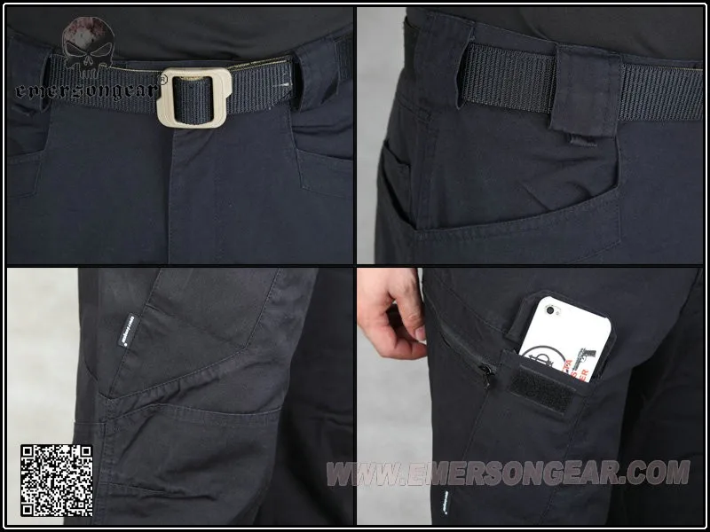 Мужской военный Пейнтбольный боевой брюки EMERSON UTL Urban Tacical Pants EM7037 Black FG CB KH