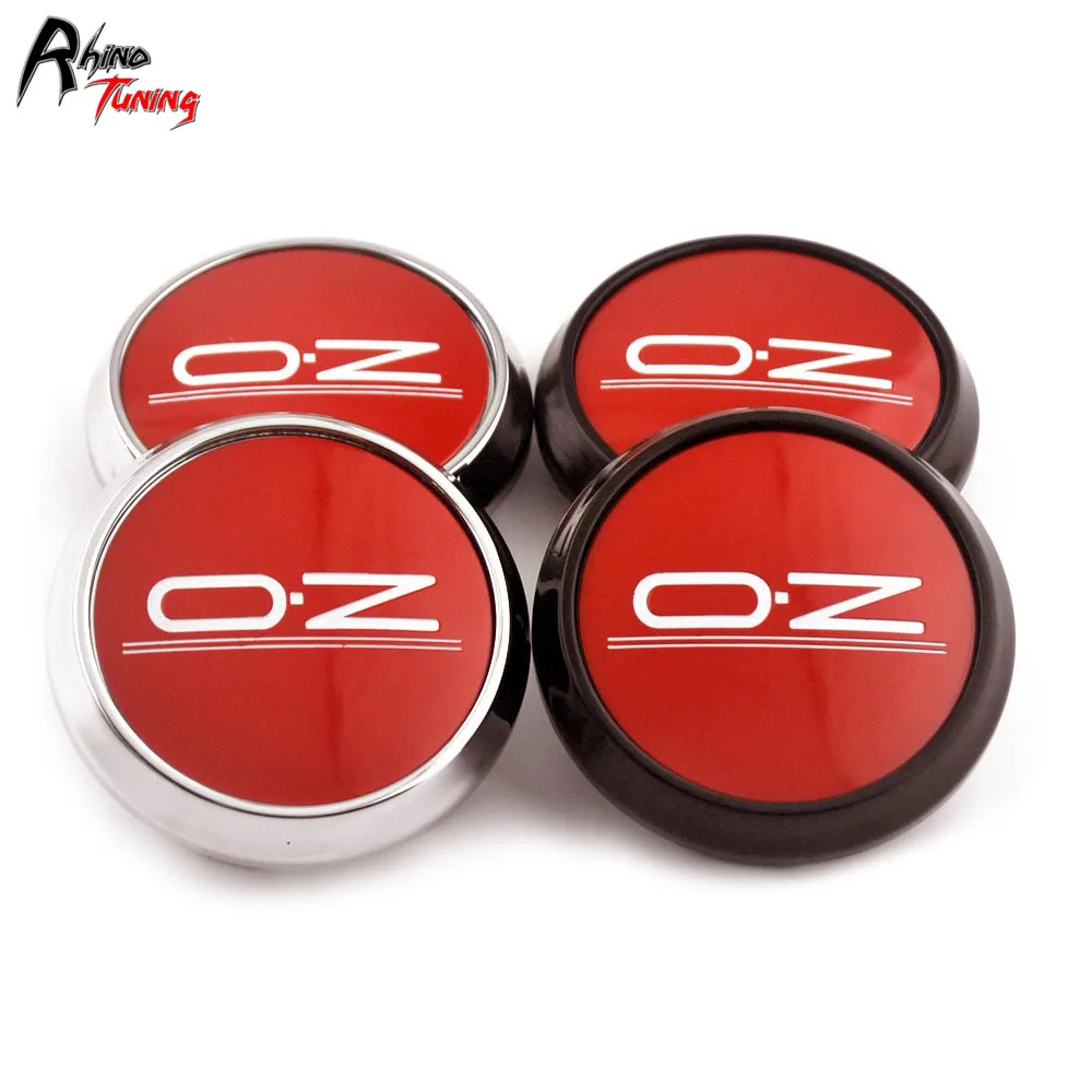 4pcs 68mm 62mm OZ Racing Wheels Center Cap for Rims Car Wheel Hub Cover