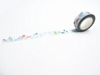 

2016 New Printing Washi Tape Office Adhesive Scrapbooking Tools Kawaii Decorative Great Christmas Cute Craft Gift House
