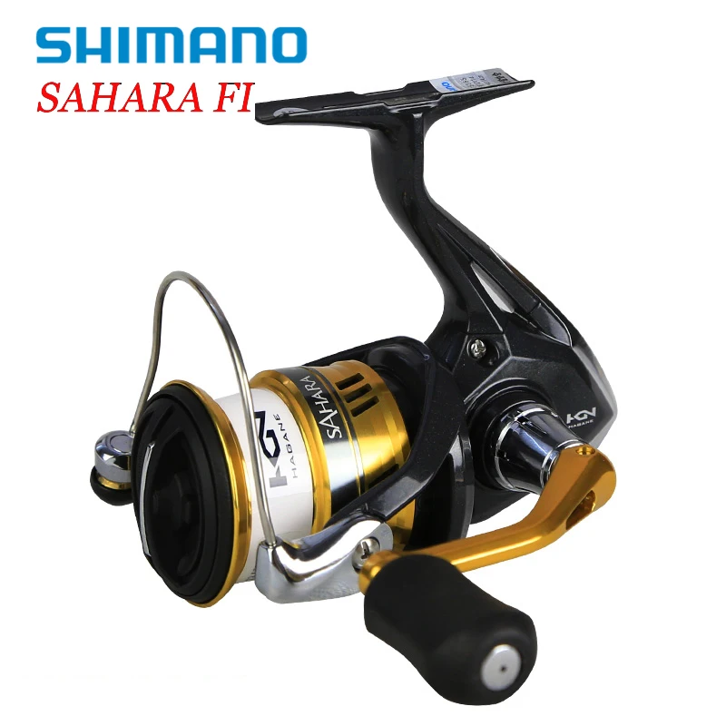 

Shimano SAHARA FI Spinning Fishing Reels C2000S 2500 C3000HG 4000XG 5000XG 5BB 5.0:1/6.2:1 Hagane Gear X-Ship Saltewater Pesca
