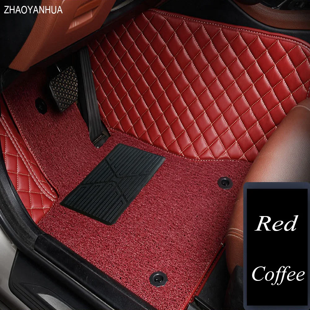 

ZHAOYANHUA Car floor mats for Toyota Tundra Sequoia 4Runner 5D heavy duty all weather car-styling carpet floor liners(2008-now)