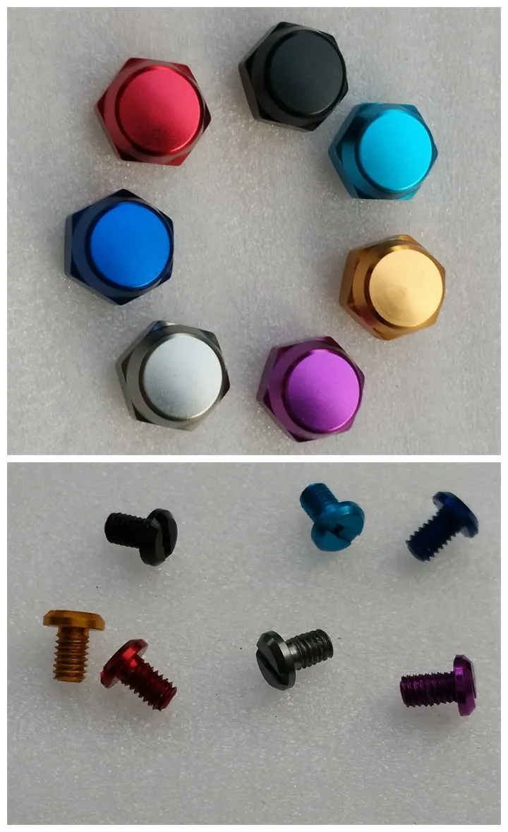 

Nut screw and plate on the handle of fishing reel,free shipping