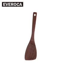 Антипригарная деревянная лопатка Куриное Крылышко, деревянные металлическая кулинарная лопатка лопаты 33 см с длинной ручкой деревянная кухонная лопатка