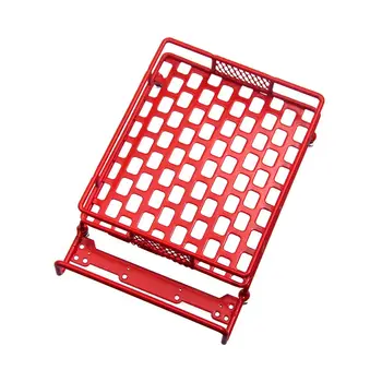 

RC 1:10 Roof Luggage Rack & LED Light for Wrangler Tamiya Axial SCX10 CC01 (#D)