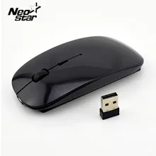 2,4G перезаряжаемая беспроводная мышка ультра тонкая оптическая мышь 1600 dpi с usb-приемником для ноутбука ПК компьютера