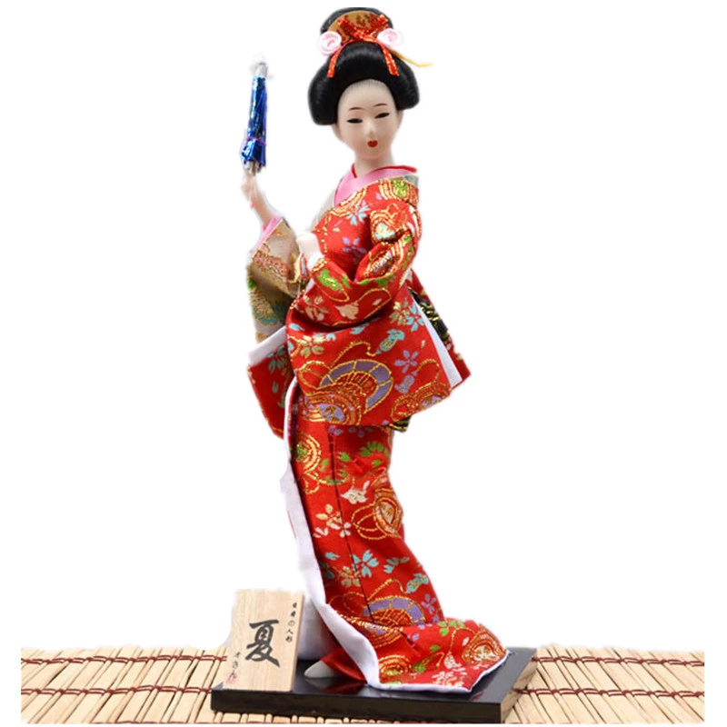 Decoración del hogar figurines japonés Geisha miniaturas 30 cm hermoso  Japón estilo kimono vestido|dress style|dresses dressdress dress dress -  AliExpress