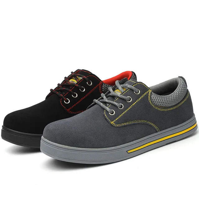 Men's Steel Toe Casual Work Sneakers