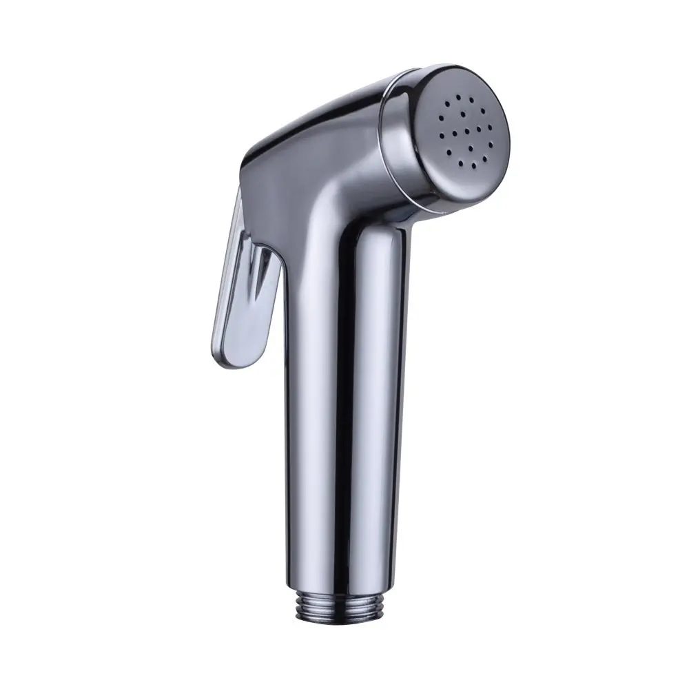 Chrome ABS Plastic Toilet Hand Held Bidet Sprayer Portable Handheld