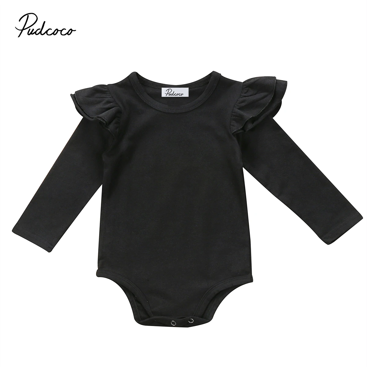 US Newborn Baby Kids Girls Fly Sleeve Romper Jumpsuit Bodysuit Outfits Summer