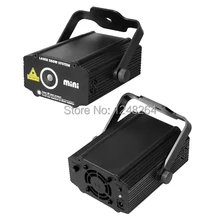 Mini Pocket Sound Active 4 Pattern Green Red RG Whirlwind Laser Stage lighting Projector DJ Show Wedding Dance Bar Party Light