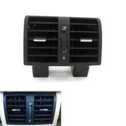 Авто центральная консоль для салона Кондиционер AC сзади вентиляционное отверстие рамка декоративная накладка подходит для VW Touran Caddy 2004-2015
